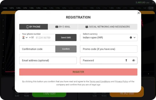 Different methods for registrations