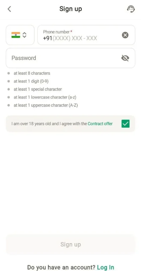 Aviator Sign Up