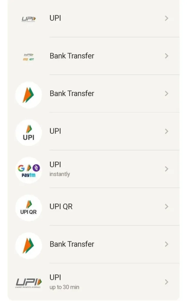 Payment Options