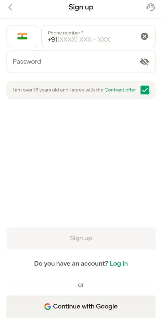 Aviator game registration