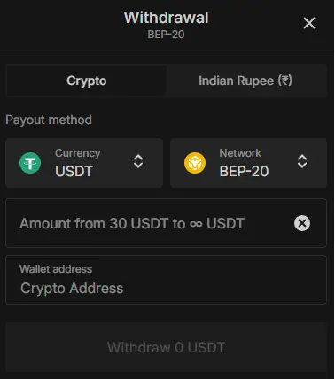 Crypto Withdrawal Methods for Aviator
